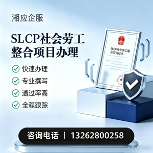 上饶SLCP社会劳工整合项目申报服务