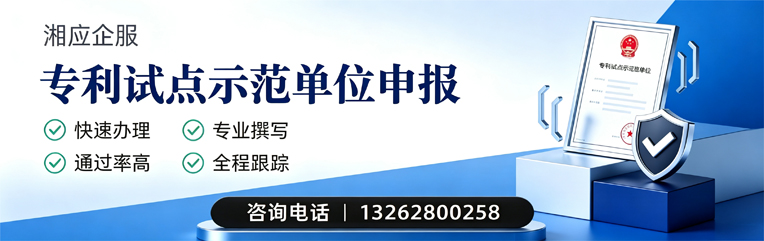 上饶专利试点示范单位申报服务