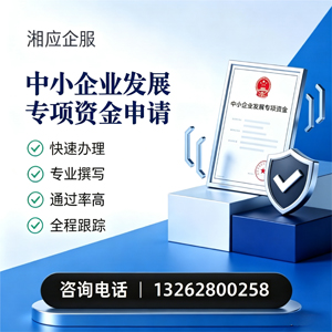 上饶中小企业发展专项资金申报服务