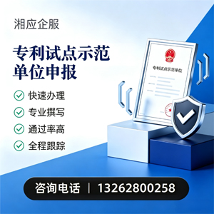 上饶专利试点示范单位申报服务
